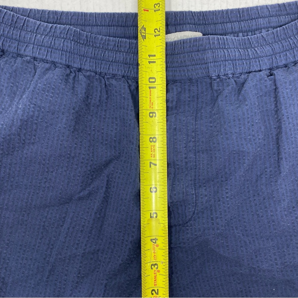 Outerknown Blue Linen Blend Pants Large - image 8